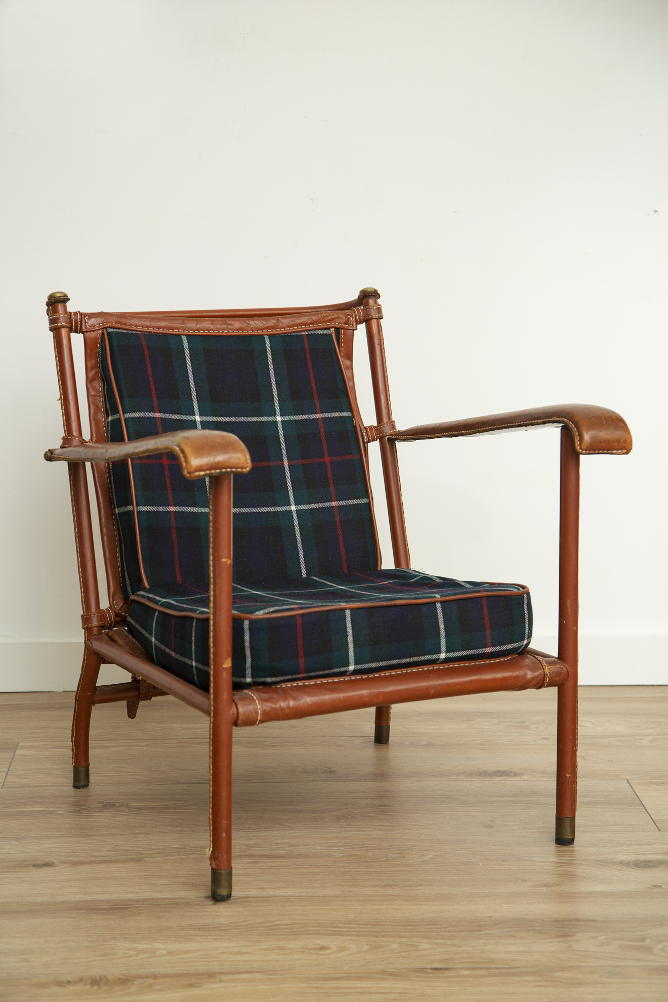 Rare Pair of Lounge Chairs by Jacques